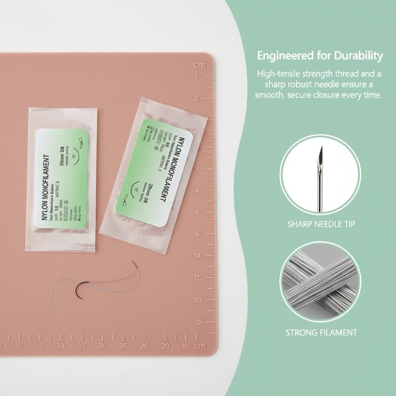 Nylon Monofilament Suture Kit  - Medical Lab Kit recension och pris